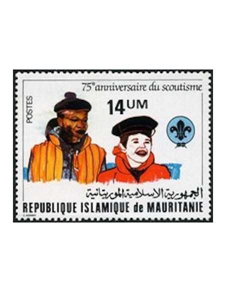 Timbre Poste Mauritanie N° 496 Oblitéré philatélie foxtimbre