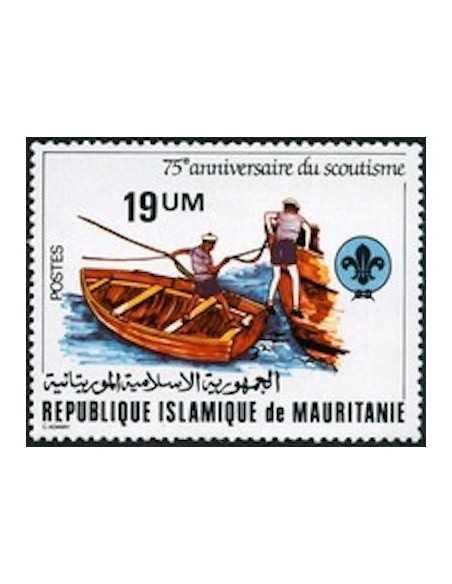 Timbre Poste Mauritanie N° 497 Oblitéré philatélie foxtimbre