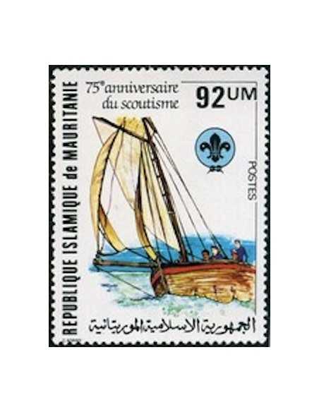 Timbre Poste Mauritanie N° 499 Oblitéré philatélie foxtimbre