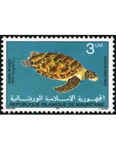 Timbre Poste Mauritanie N° 502 Oblitéré philatélie foxtimbre