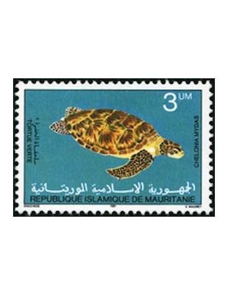 Timbre Poste Mauritanie N° 502 Oblitéré philatélie foxtimbre