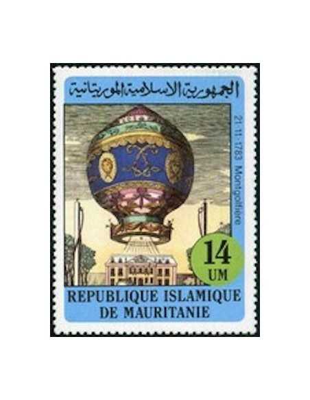 Timbre Poste Mauritanie N° 514 Oblitéré philatélie foxtimbre
