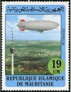 Timbre Poste Mauritanie N° 516 Oblitéré philatélie foxtimbre