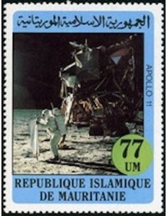 Timbre Poste Mauritanie N° 519 Oblitéré philatélie foxtimbre