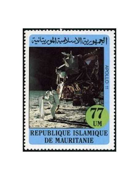 Timbre Poste Mauritanie N° 519 Oblitéré philatélie foxtimbre