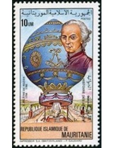 Timbre Poste Mauritanie N° 529 Oblitéré philatélie foxtimbre