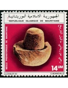 Timbre Poste Mauritanie N° 533 Oblitéré philatélie foxtimbre