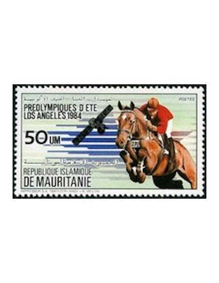 Timbre Poste Mauritanie N° 537 Oblitéré philatélie foxtimbre
