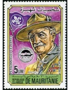 Timbre Poste Mauritanie N° 538 Oblitéré philatélie foxtimbre