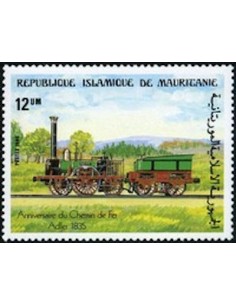 Timbre Poste Mauritanie N° 565 Oblitéré philatélie foxtimbre