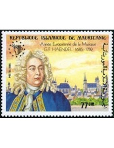 Timbre Poste Mauritanie N° 568 Oblitéré philatélie foxtimbre