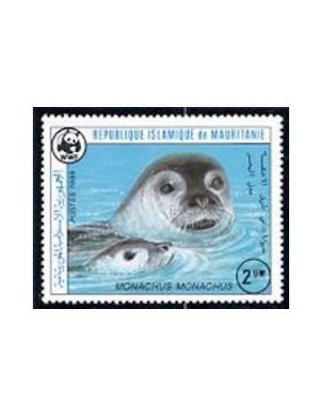 Timbre Poste Mauritanie N° 575 Oblitéré philatélie foxtimbre