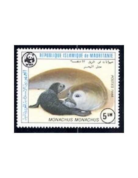 Timbre Poste Mauritanie N° 576 Oblitéré philatélie foxtimbre