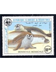 Timbre Poste Mauritanie N° 578 Oblitéré philatélie foxtimbre