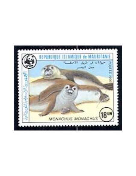 Timbre Poste Mauritanie N° 578 Oblitéré philatélie foxtimbre