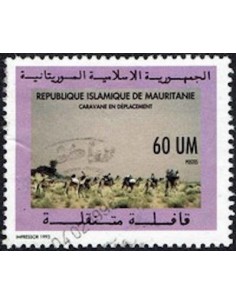 Timbre Poste Mauritanie N° 666 Oblitéré philatélie foxtimbre