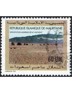 Timbre Poste Mauritanie N° 667 Oblitéré philatélie foxtimbre