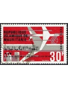 Timbre Poste Mauritanie N° PA 062 Oblitéré philatélie foxtimbre