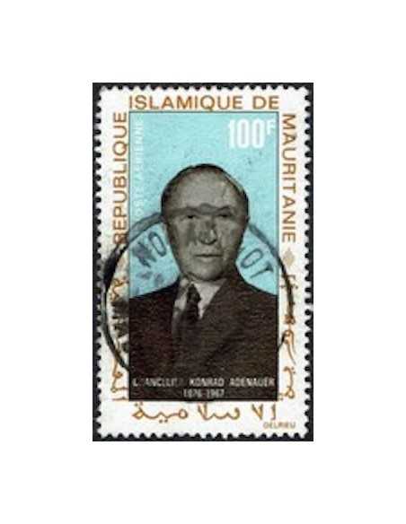 Timbre Poste Mauritanie N° PA 072 Oblitéré philatélie foxtimbre