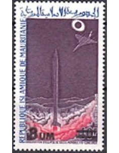 Timbre Poste Mauritanie N° PA 150 Oblitéré philatélie foxtimbre