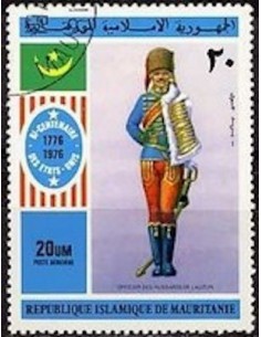 Timbre Poste Mauritanie N° PA 164 Oblitéré philatélie foxtimbre