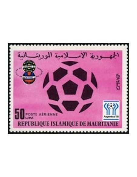 Timbre Poste Mauritanie N° PA 182 Oblitéré philatélie foxtimbre