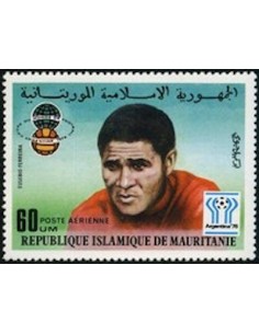 Timbre Poste Mauritanie N° PA 183 Oblitéré philatélie foxtimbre