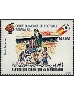 Timbre Poste Mauritanie N° PA 197 Oblitéré philatélie foxtimbre