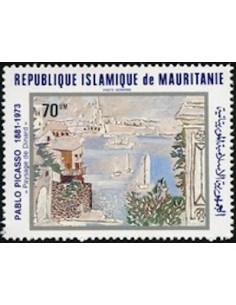Timbre Poste Mauritanie N° PA 207 Oblitéré philatélie foxtimbre