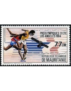 Timbre Poste Mauritanie N° PA 216 Oblitéré philatélie foxtimbre