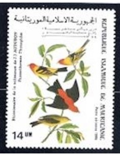 Timbre Poste Mauritanie N° PA 230 Oblitéré philatélie foxtimbre