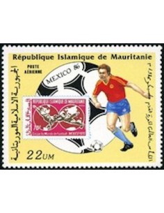 Timbre Poste Mauritanie N° PA 240 Oblitéré philatélie foxtimbre