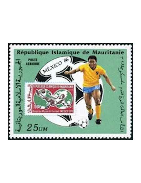 Timbre Poste Mauritanie N° PA 241 Oblitéré philatélie foxtimbre