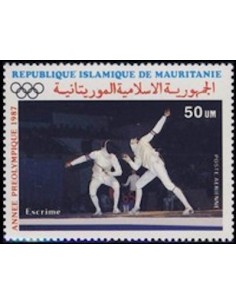 Timbre Poste Mauritanie N° PA 249 Oblitéré philatélie foxtimbre