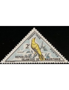 Timbre Poste Mauritanie N° TA 0038 Oblitéré philatélie foxtimbre