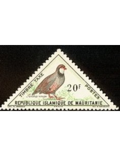 Timbre Poste Mauritanie N° TA 0046 Oblitéré philatélie foxtimbre