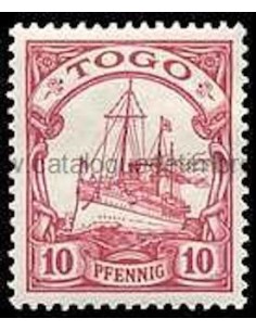 Timbre Poste Togo Occ Mill N° 21 Obli philatélie foxtimbre