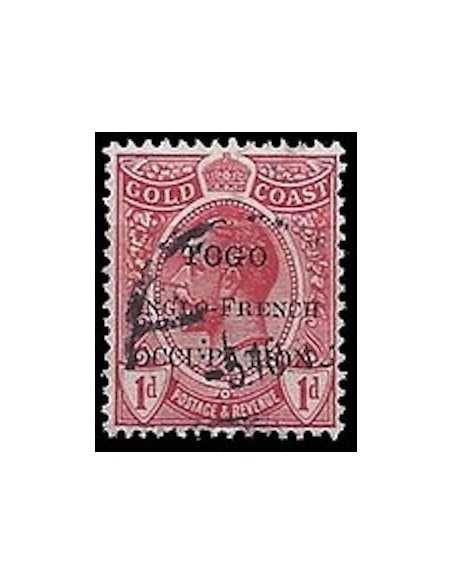 Timbre Poste Togo Occ Mill N° 60 Obli philatélie foxtimbre