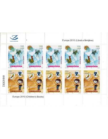 Timbre Poste Albanie N° F3023/24 N ** philatélie foxtimbre