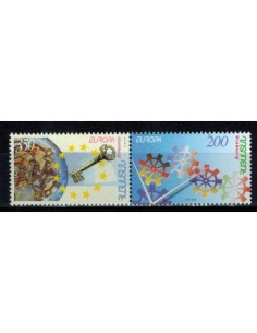 Timbre Poste Arménie N° 0494/95 N ** philatélie foxtimbre