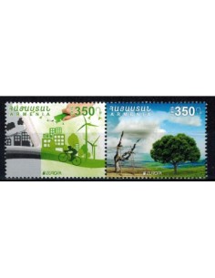 Timbre Poste Arménie N° 0853/54 N ** philatélie foxtimbre