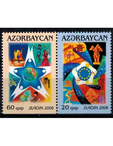 Timbre Poste Azerbaidjan N° 0538/539b N ** philatélie foxtimbre