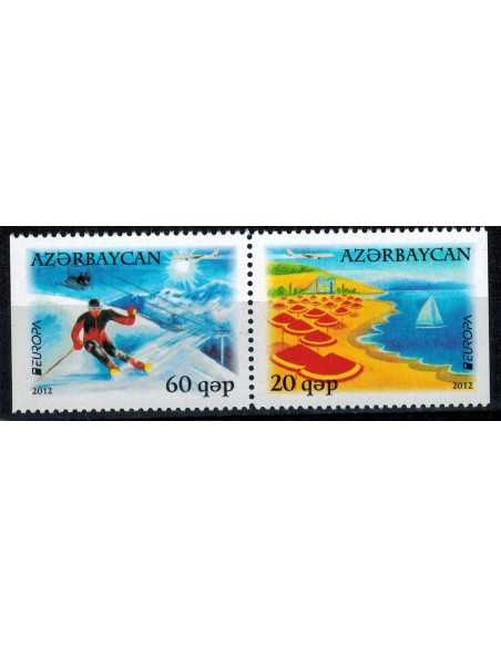 Timbre Poste Azerbaidjan N° 0783/84 N ** philatélie foxtimbre