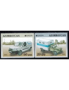 Timbre Poste Azerbaidjan N° 0827/28b N ** philatélie foxtimbre