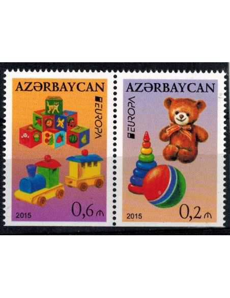 Timbre Poste Azerbaidjan N° 0898/899b N ** philatélie foxtimbre