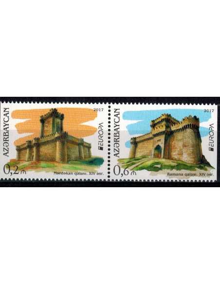 Timbre Poste Azerbaidjan N° 0953/54a N ** philatélie foxtimbre
