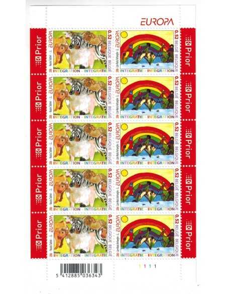 Timbre Poste Belgique N° F3546/47 N ** philatélie foxtimbre