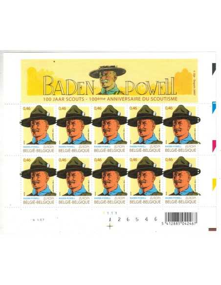 Timbre Poste Belgique N° F3617 N ** philatélie foxtimbre