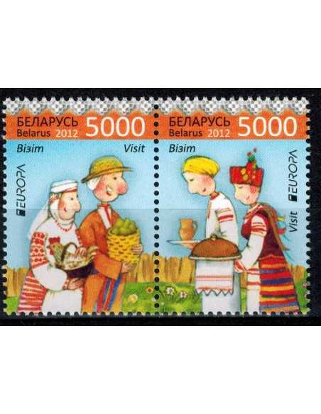 Timbre Poste Bielorussie N° 0784/85 N ** philatélie foxtimbre