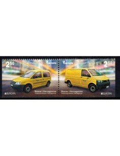 Timbre Poste Bosnie Herzegovine N° 0684b/85b N ** philatélie foxtimbre